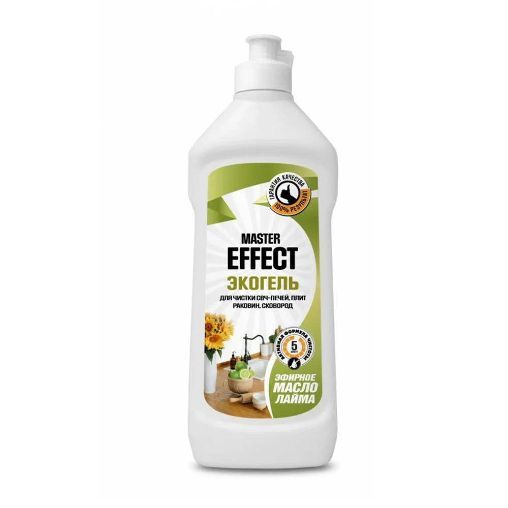 Средство чистящее Master Effect экогель эфирное масло лайма 500мл