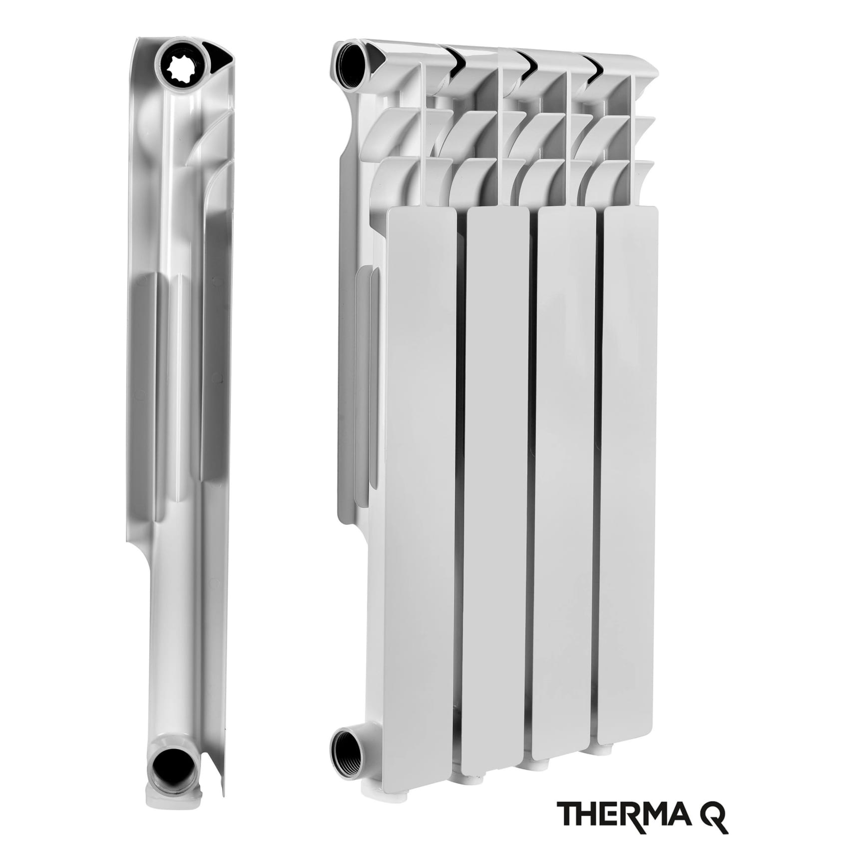Радиатор алюминиевый Therma Q1 500-80 4 секции