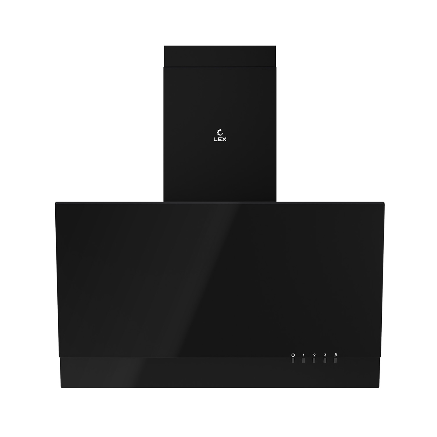 Вытяжка кухонная Lex Mera 600 Black 595х330х262 мм